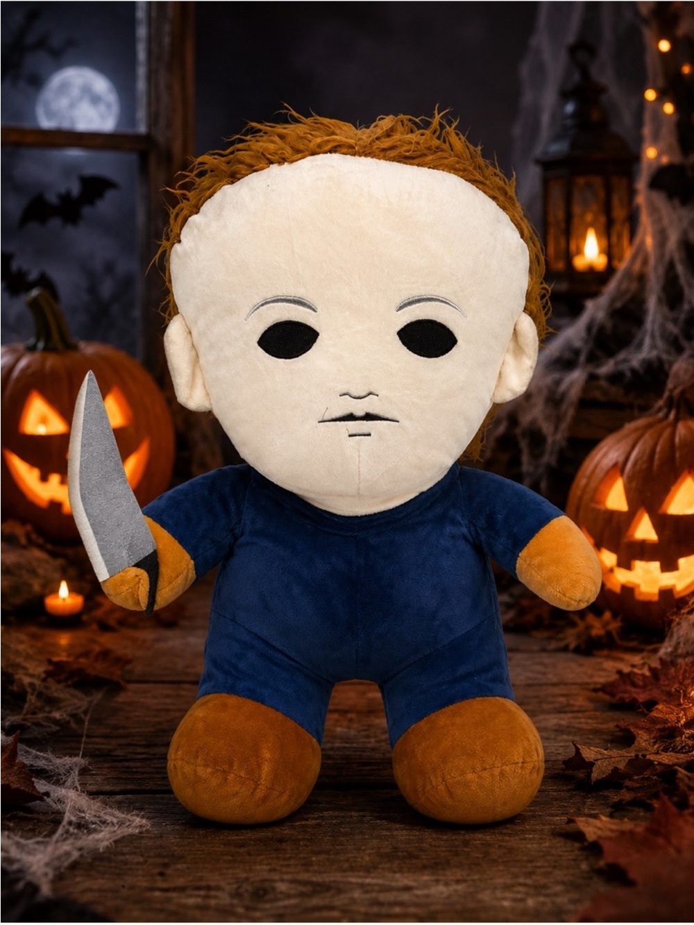 Michael Myers Halloween Plush Pillow with Blanket Throw Horror Character